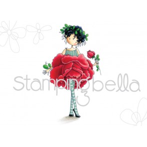 tiny townie GARDEN GIRL ROSE (includes 1 stamp)